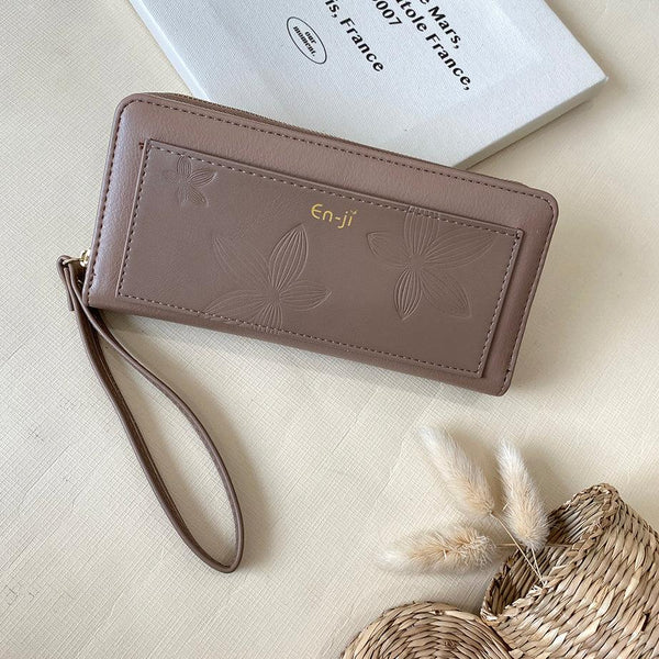 En-ji Yura Wallet - Khaki - EN-JI
