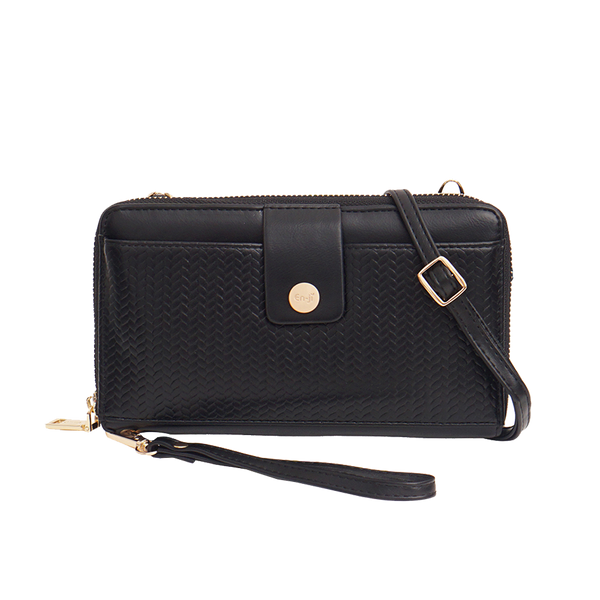 En-ji Hitomi Wallet - Black