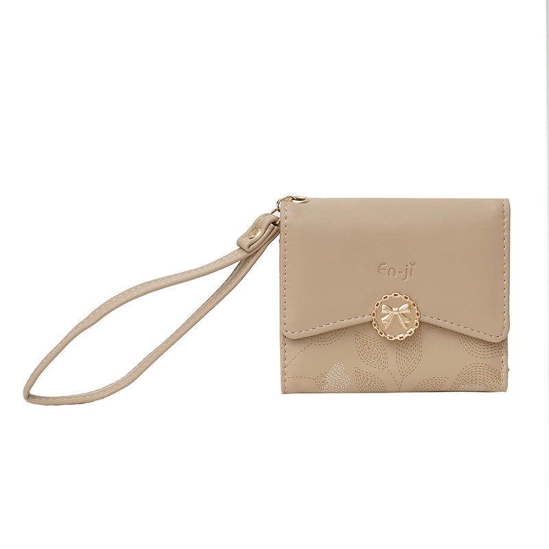 En-ji Airi Wallet - Cream