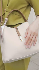 En-ji Kyoujin Handbag - Cream
