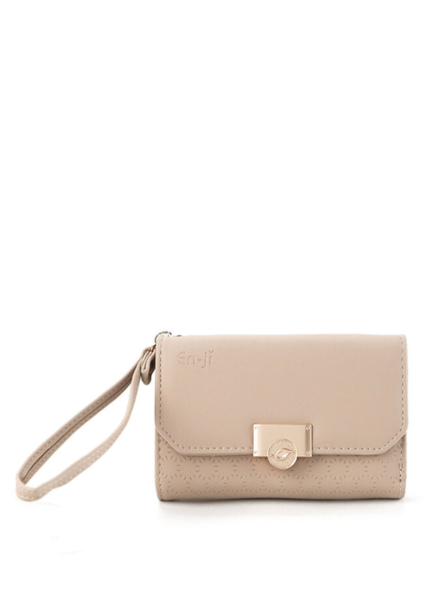 En-ji Suha Wallet - Cream