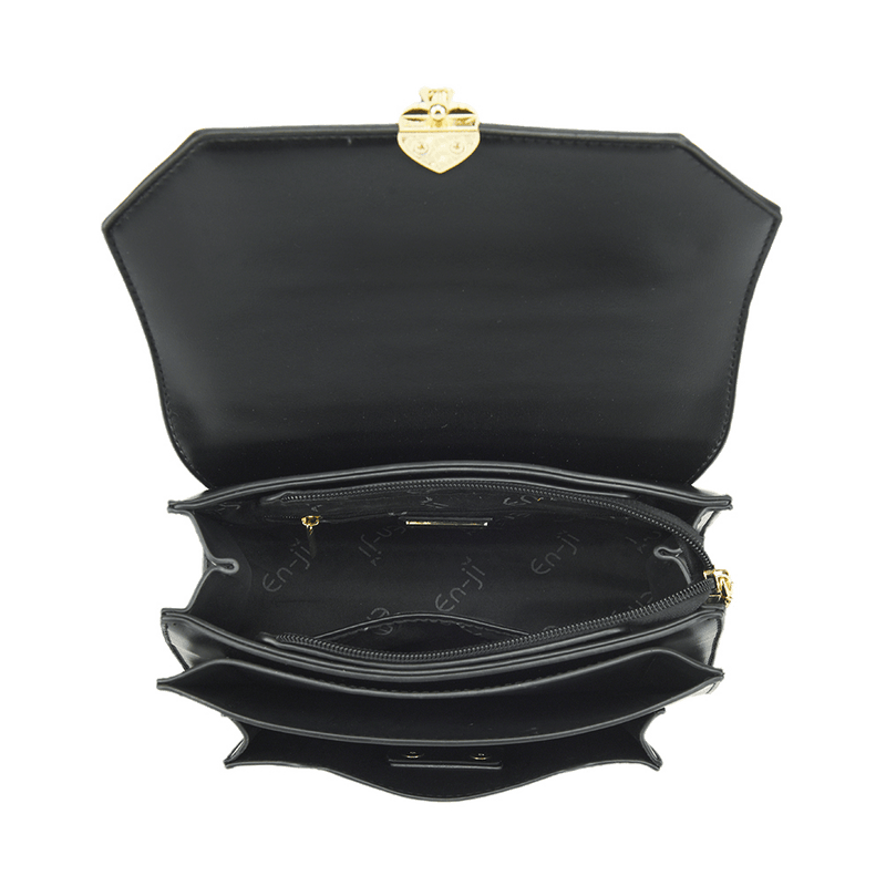 En-ji Gajin Handbag - Black - EN-JI