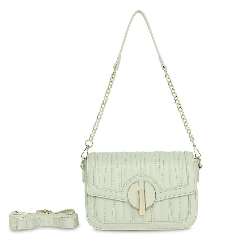 En-ji Malgeun Shoulderbag - Pistachio - EN-JI