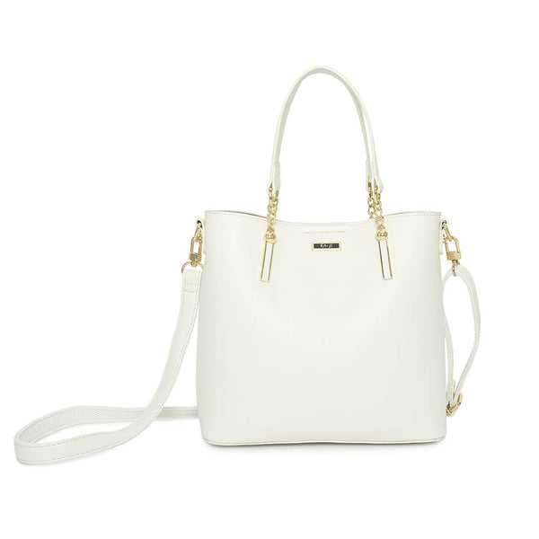 En-ji Banpo Handbag - Ivory - EN-JI