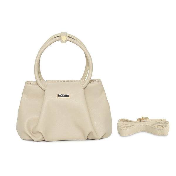 En-ji Yijin Handbag - Almond - EN-JI