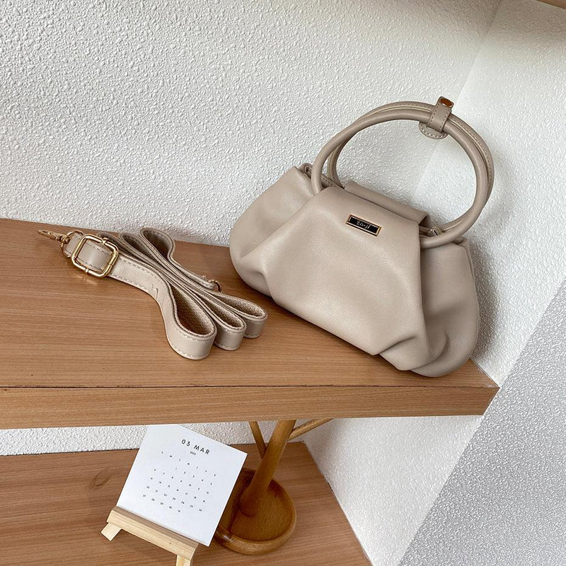 En-ji Yijin Handbag - Almond - EN-JI