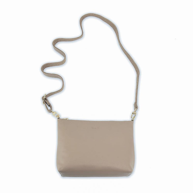 En-ji Nanji Shoulderbag - Almond - EN-JI