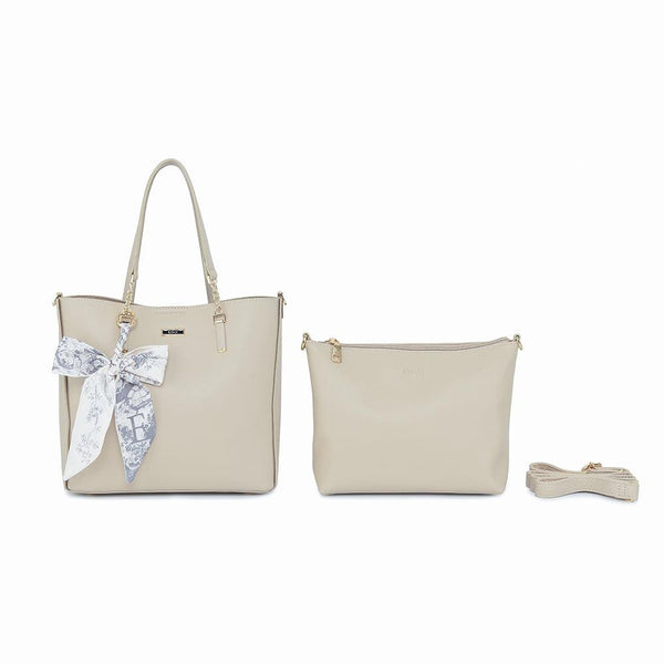 En-ji Nanji Shoulderbag - Cream - EN-JI