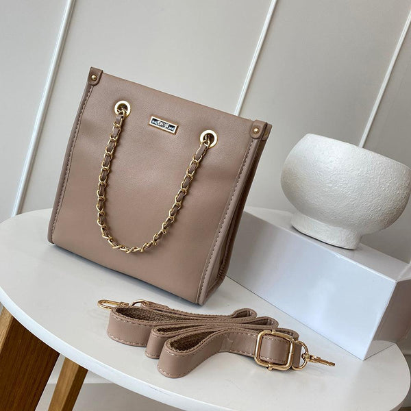En-ji Soobin Handbag - Almond - EN-JI