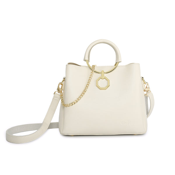 En-ji Chanyoung Handbag - Ivory