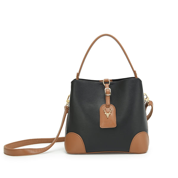 En-ji Mijin Handbag - Black