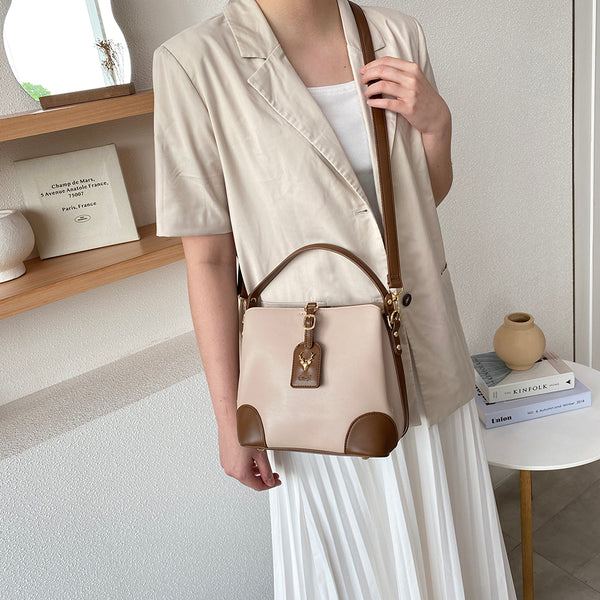 En-ji Mijin Handbag - Khaki