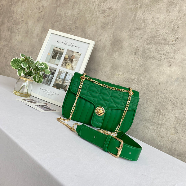 En-ji Gomin Shoulderbag - Green