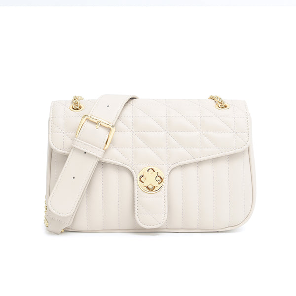 En-ji Gomin Shoulderbag - Ivory