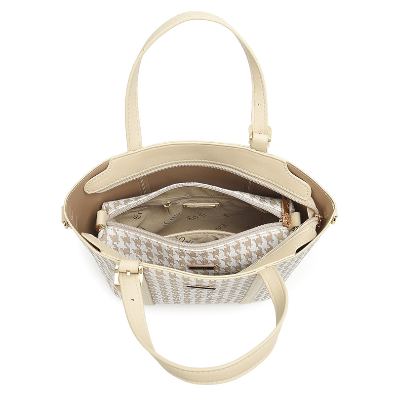 En-ji Kyeoni Handbag - Cream