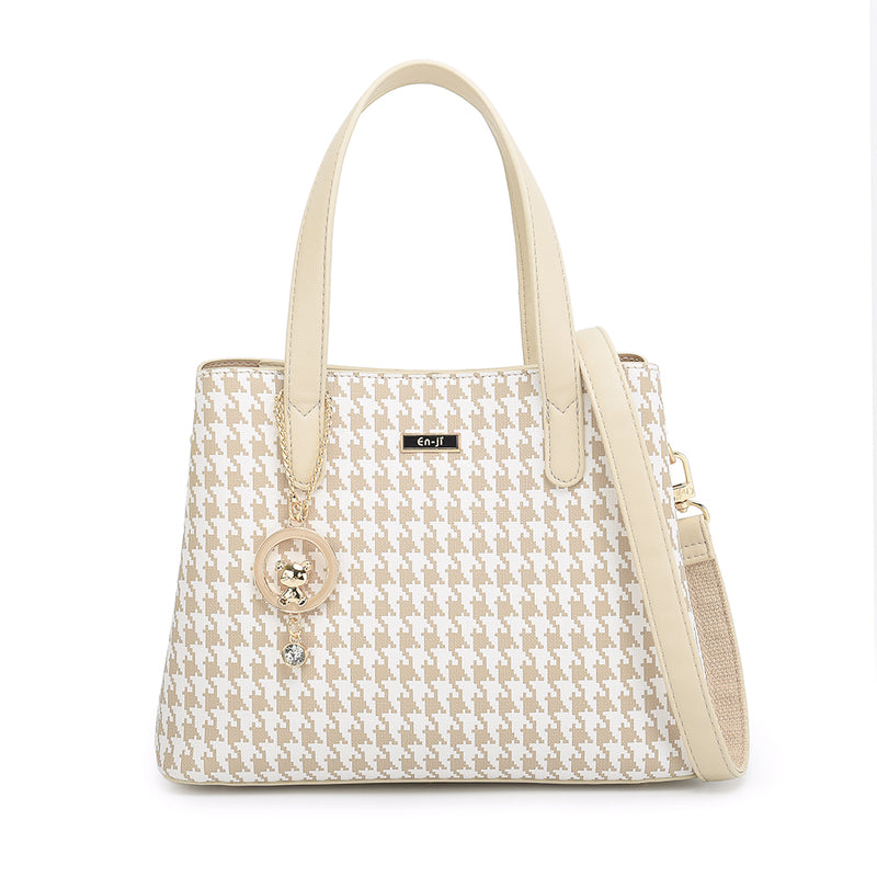 En-ji Myeojin Handbag - Cream