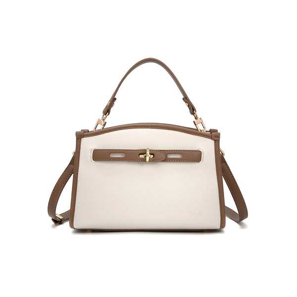 En-ji Shinzu Handbag - Cream