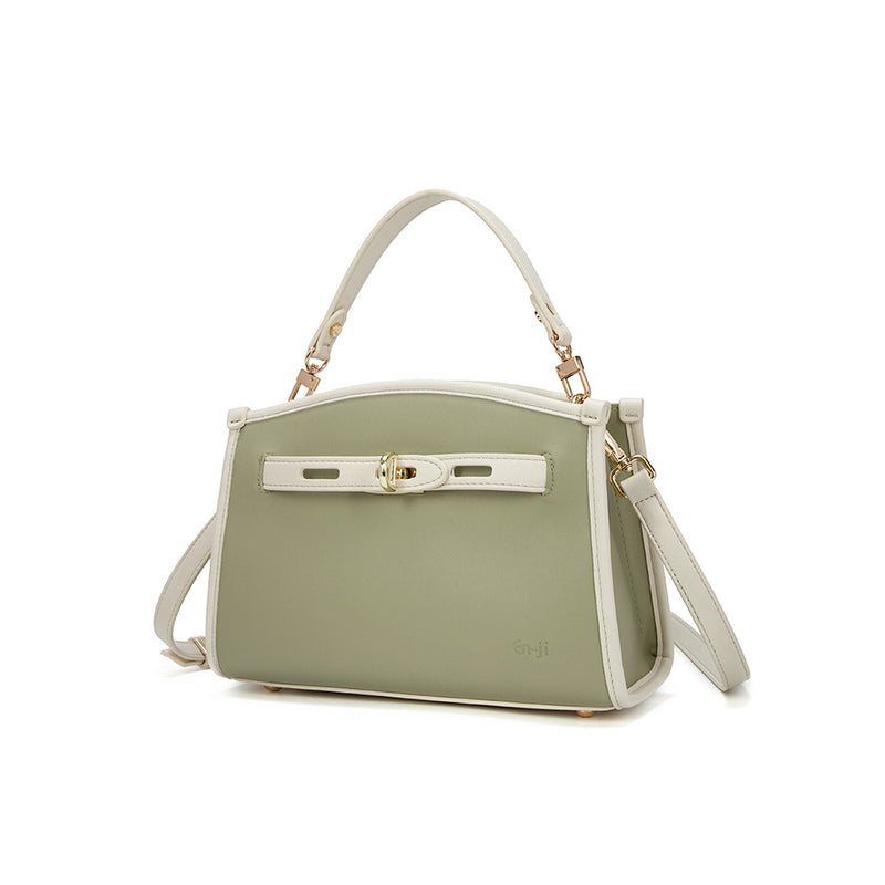 En-ji Shinzu Handbag - Mint