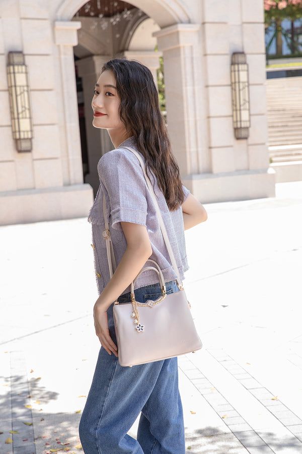 En-ji Mizui Handbag - Lilac