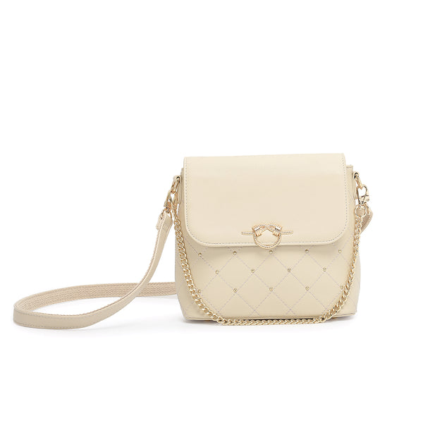 En-ji Sakura Shoulderbag - Cream