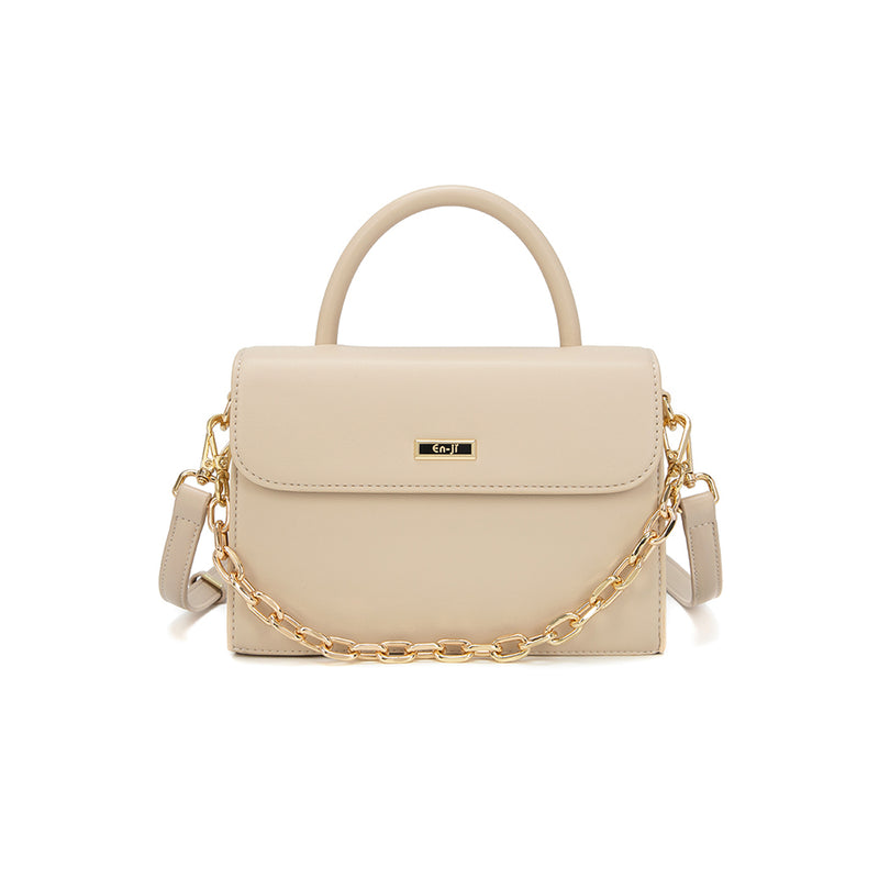 En-ji Saeun Handbag - Cream