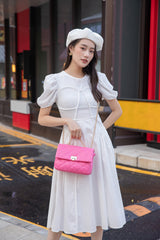 En-ji Young woo Shoulderbag - Pink