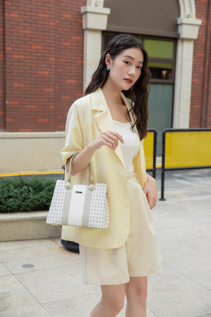 En-ji Jiyoon Handbag - Cream