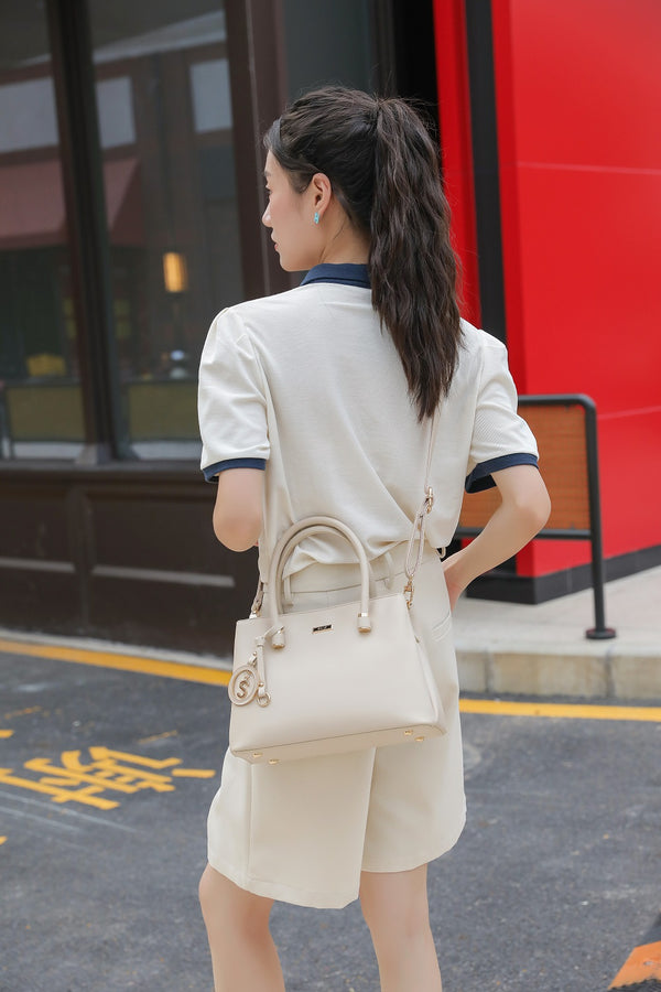 En-ji Gaeul Handbag - Ivory