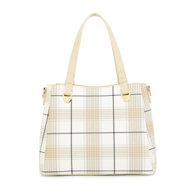 En-ji Ryumin Handbag - Cream