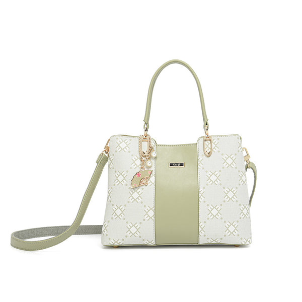 En-ji Minkyo Handbag - Mint