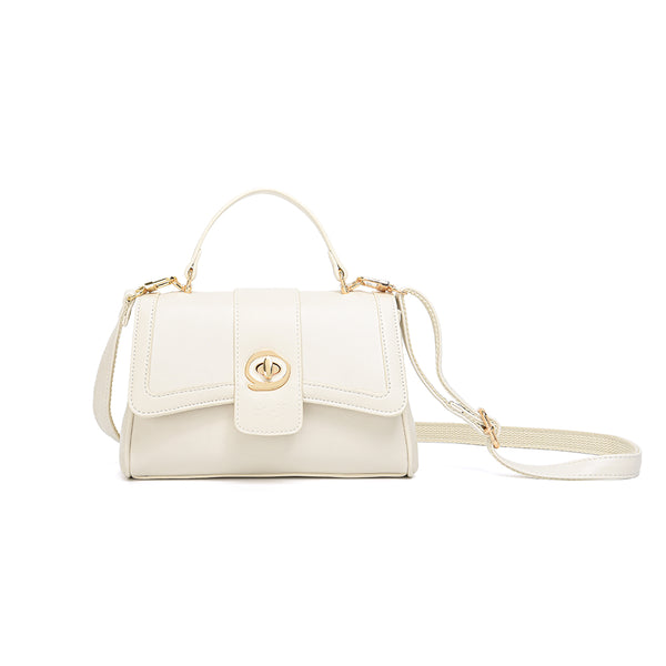 En-ji Junwo Handbag - Ivory