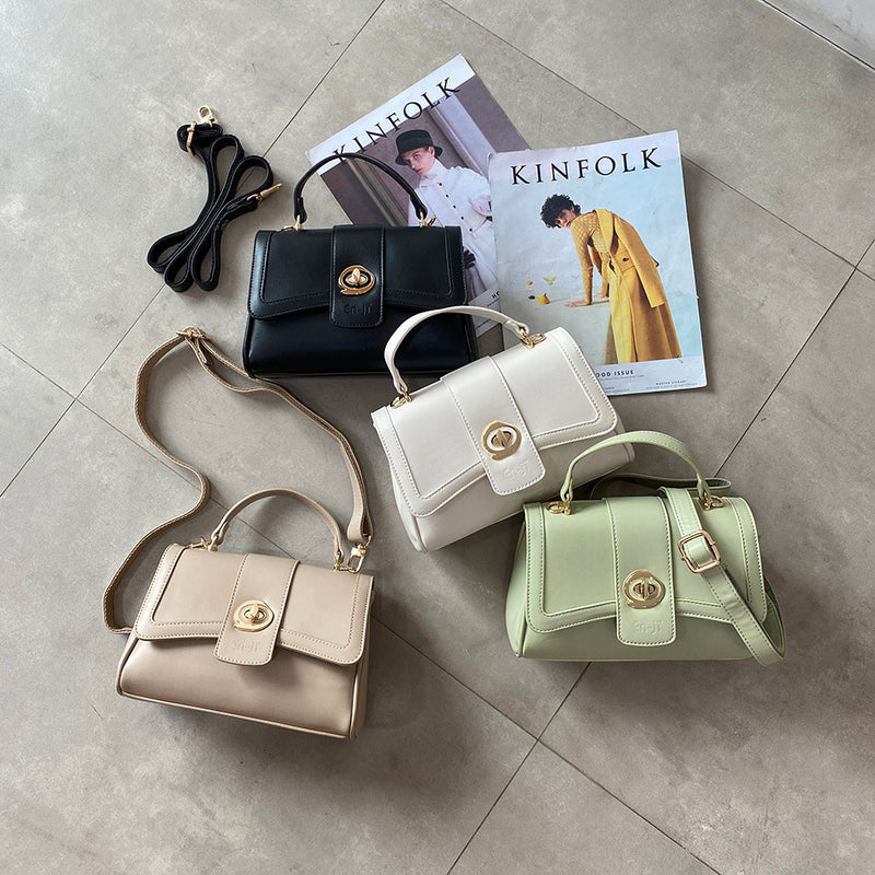 En-ji Junwo Handbag - Ivory