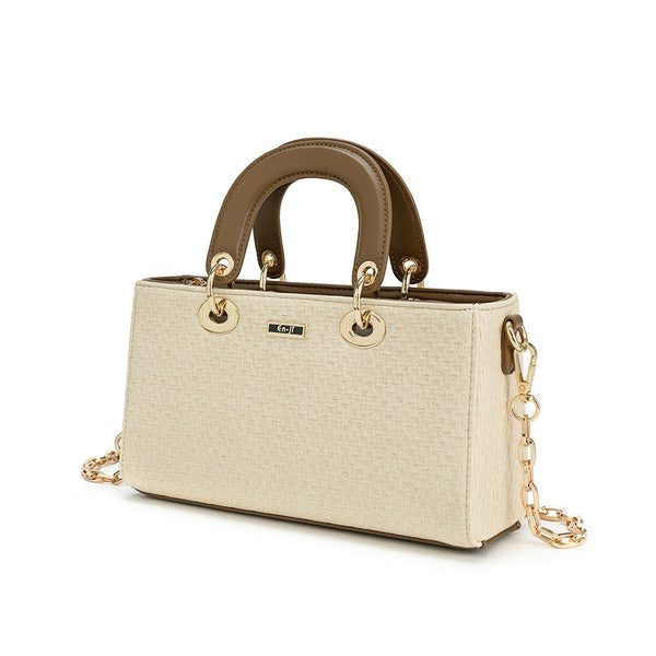 En-ji Injoo Handbag - Cream