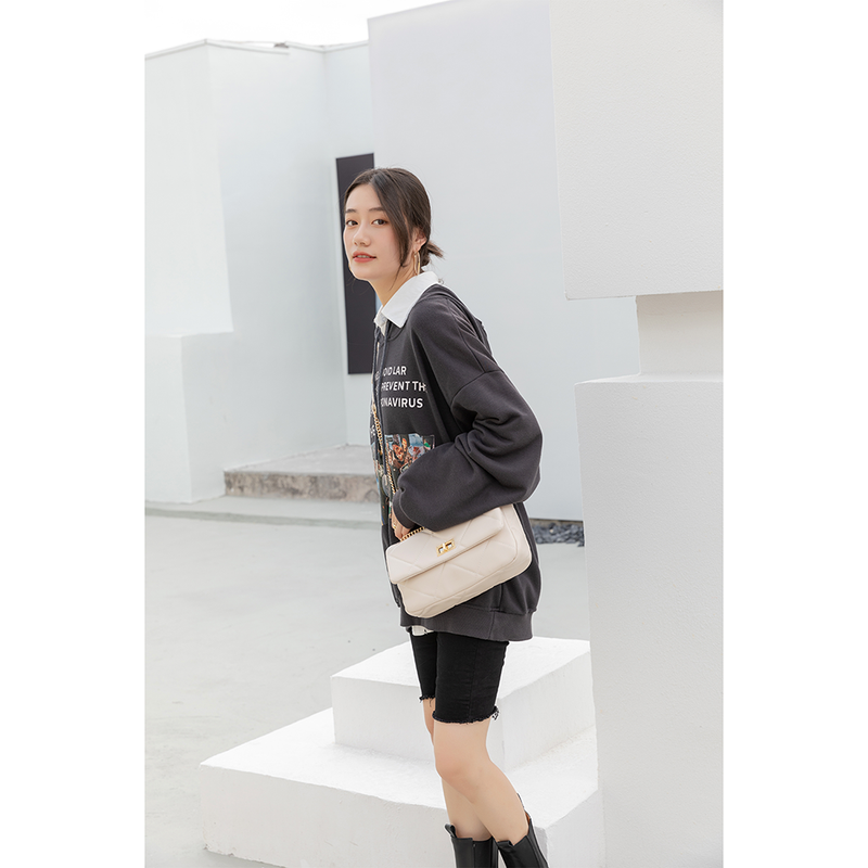 En-ji Yeonwoo Shoulderbag - Khaki