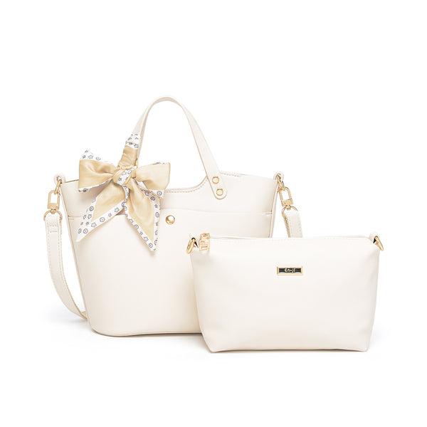 En-ji Yeora Handbag - Ivory