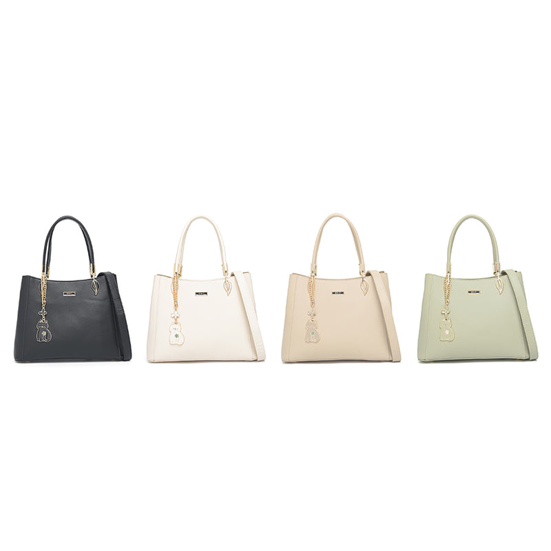 En-ji Solma Handbag - Ivory