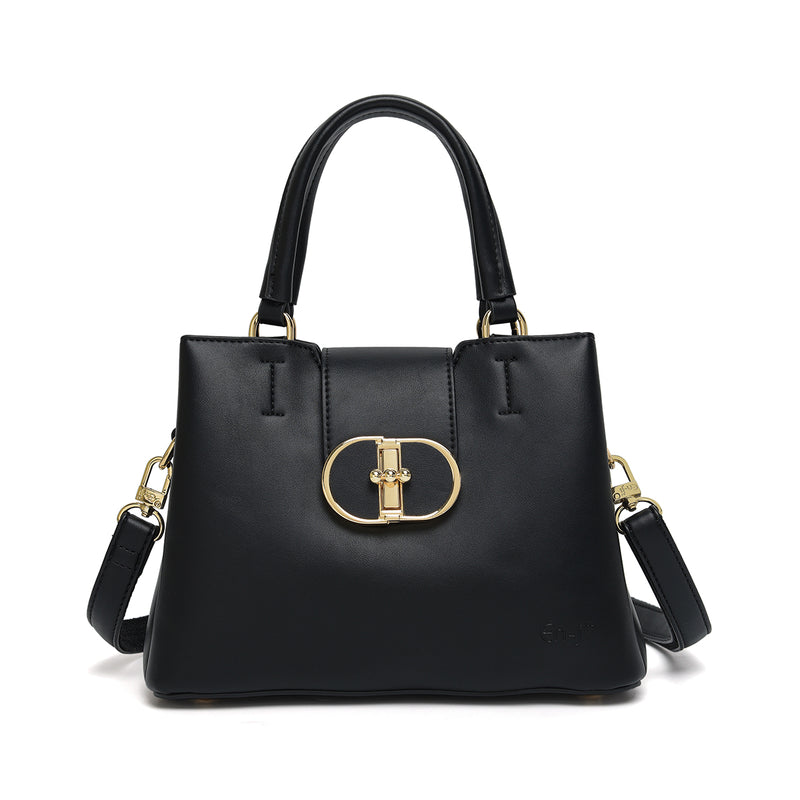 En-ji Soja Handbag - Black