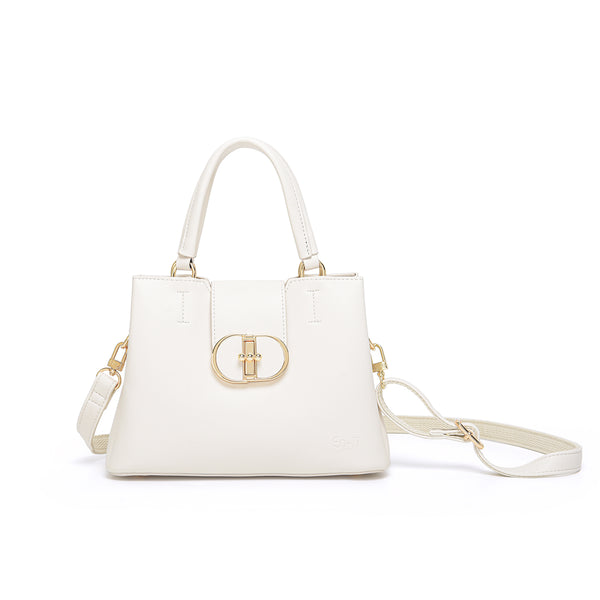 En-ji Soja Handbag - Ivory