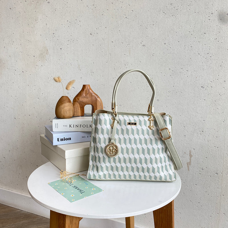 En-ji Yeoju Handbag - Mint