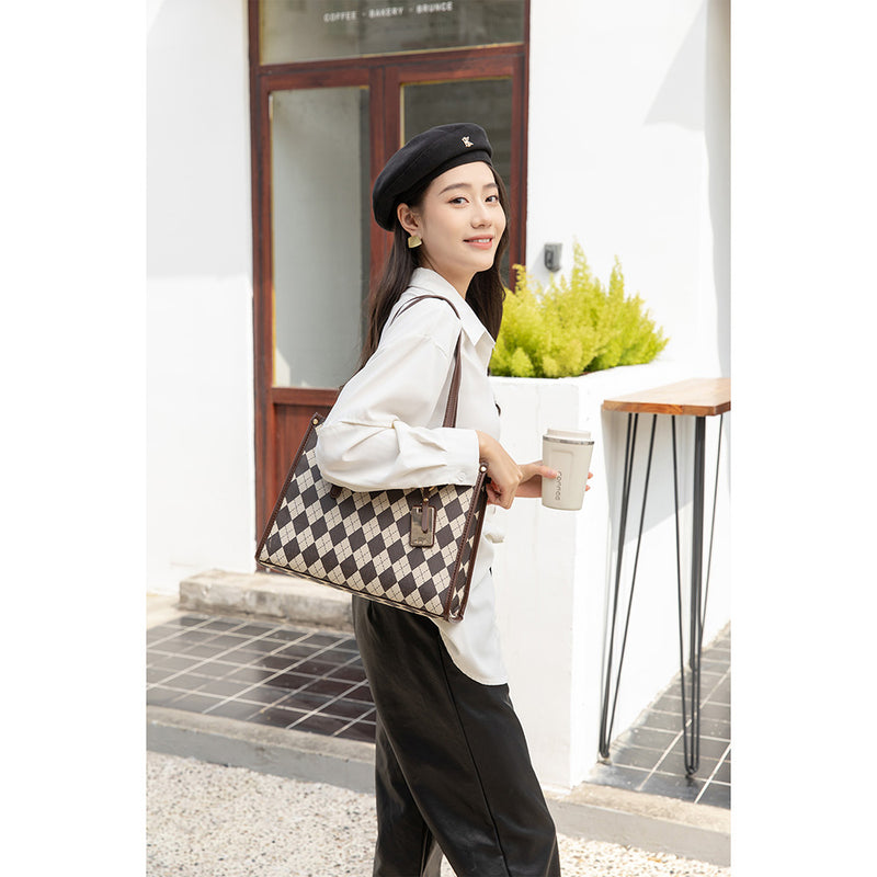 En-ji Aira totebag - Khaki