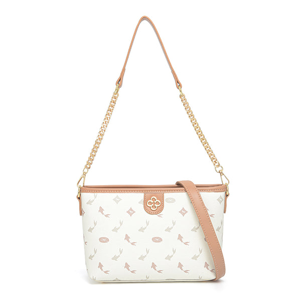 En-ji Minki Shoulderbag - Cream