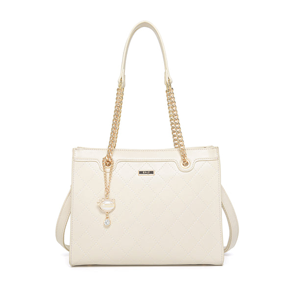 En-ji Rikumi Shoulderbag - Cream