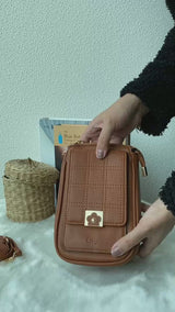 En-ji Harin Wallet - Brown