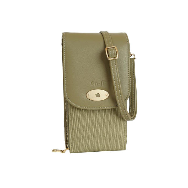 En-ji Jinmi Wallet - Olive - EN-JI