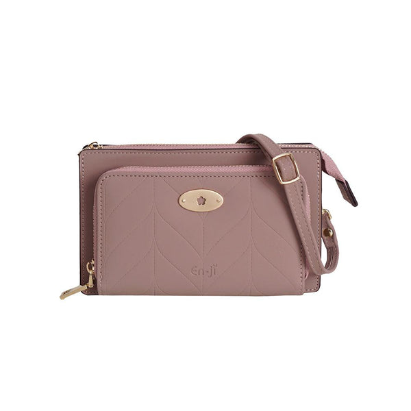 En-ji Soli Wallet - Plum - EN-JI