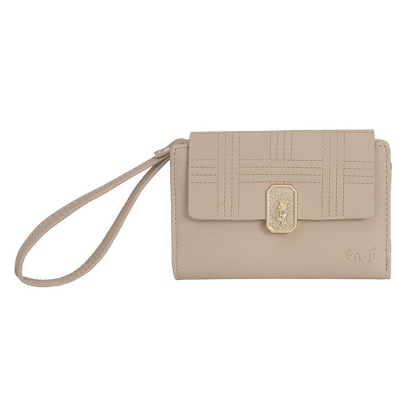 En-ji Seoni Wallet - Cream - EN-JI