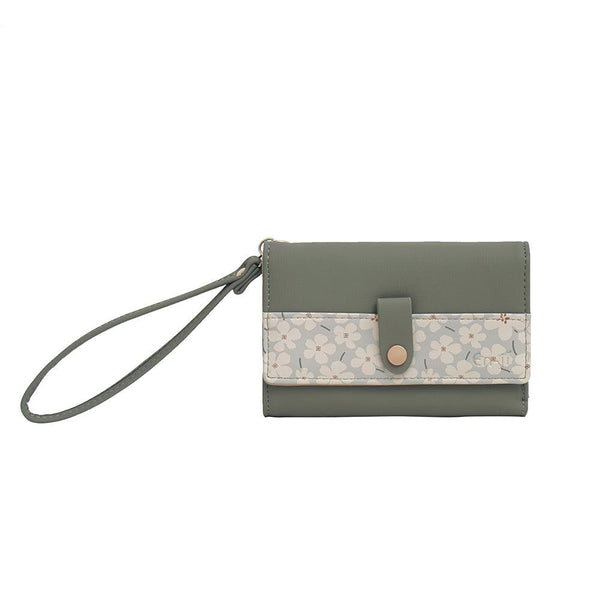 En-ji Soya Wallet - Olive - EN-JI