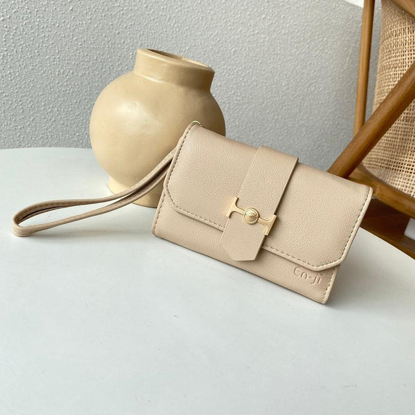 En-ji Sejin Wallet - Cream - EN-JI