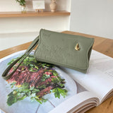 En-ji Daeun Wallet - Olive - EN-JI