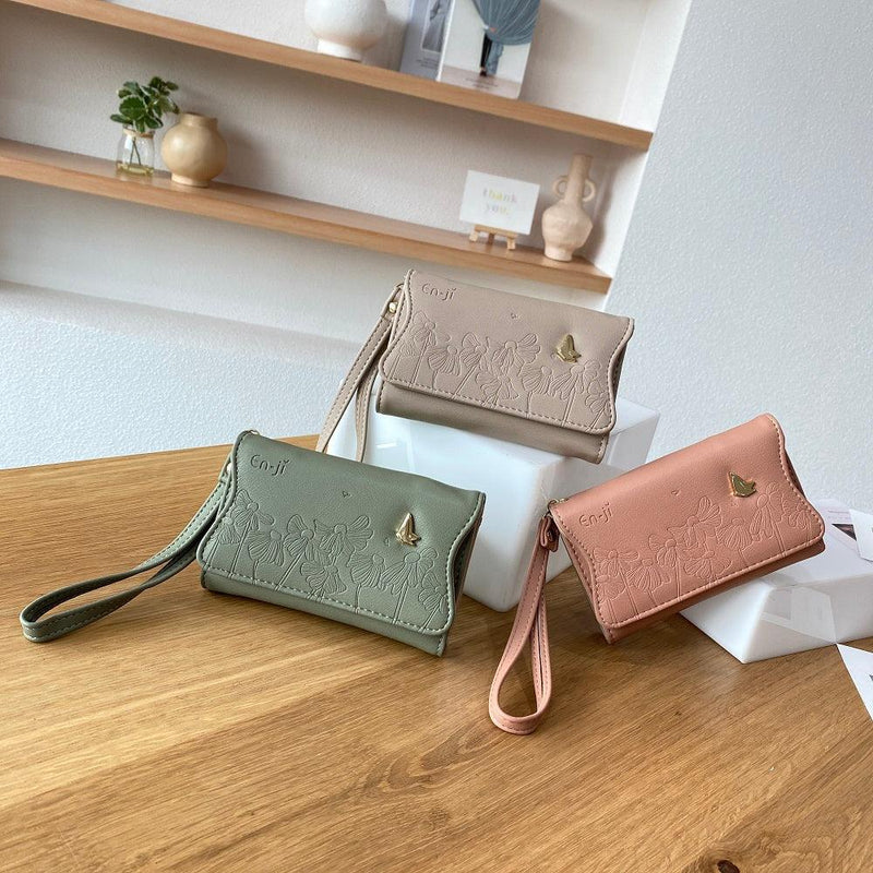 En-ji Daeun Wallet - Olive - EN-JI